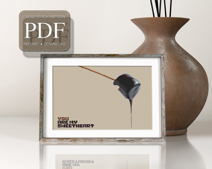 Chocolate Marshmallow > Cross Stitch Pattern PDF