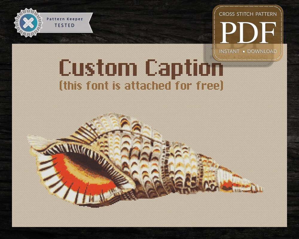 Longhouse Shell > Cross Stitch Pattern PDF