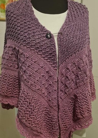 DIY Häkelanleitung für ein XL-Tuch/Poncho