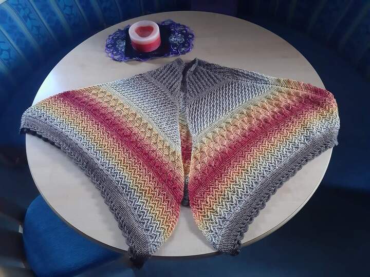 DIY Häkelanleitung für ein XL-Tuch/Poncho