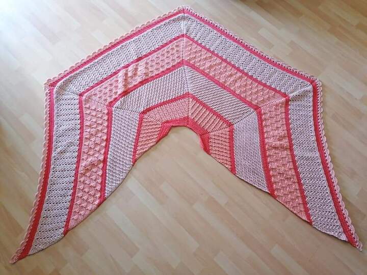 DIY Häkelanleitung für ein XL-Tuch/Poncho