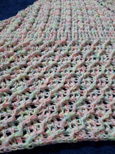 DIY Häkelanleitung für ein XL-Tuch/Poncho