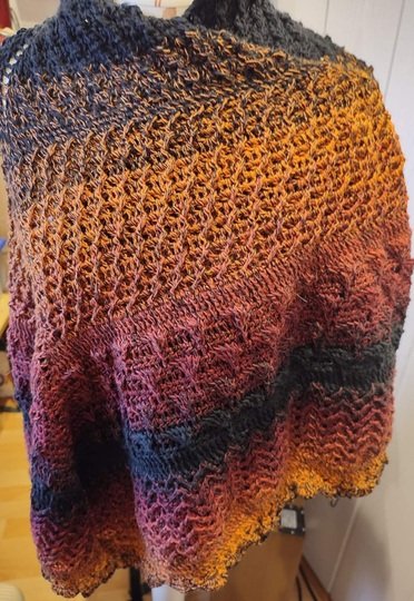 DIY Häkelanleitung für ein XL-Tuch/Poncho