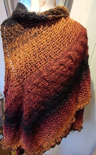 DIY Häkelanleitung für ein XL-Tuch/Poncho