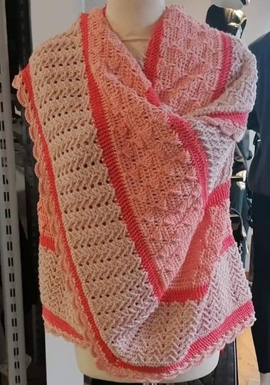 DIY Häkelanleitung für ein XL-Tuch/Poncho
