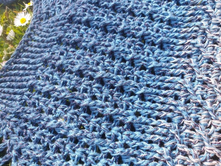 DIY Häkelanleitung für ein XL-Tuch/Poncho