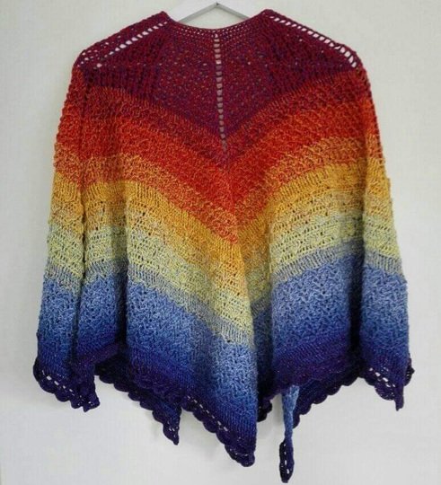 DIY Häkelanleitung für ein XL-Tuch/Poncho