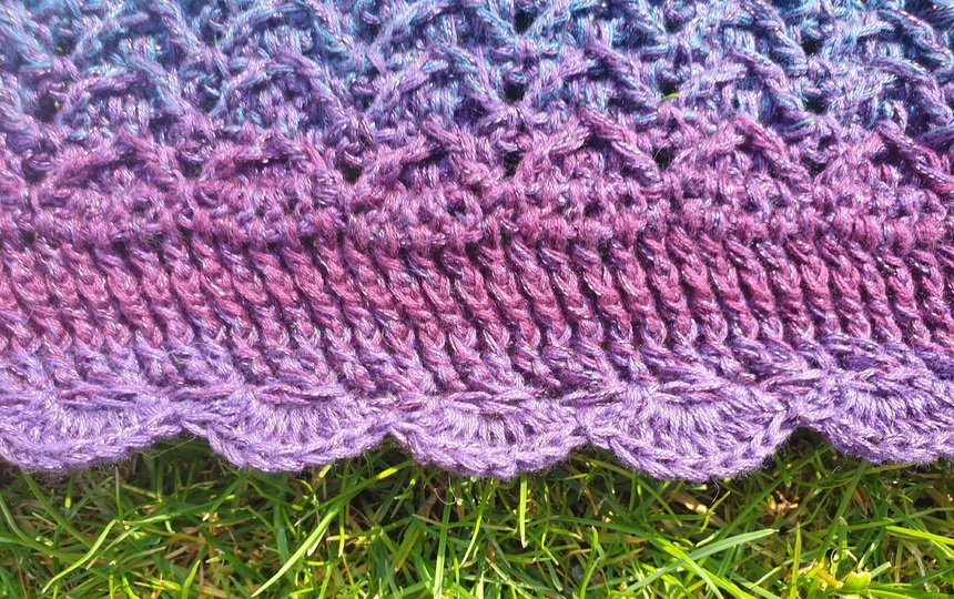 DIY Häkelanleitung für ein XL-Tuch/Poncho