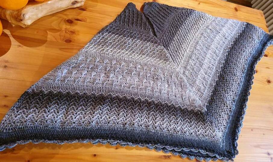 DIY Häkelanleitung für ein XL-Tuch/Poncho