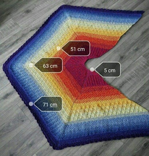 DIY Häkelanleitung für ein XL-Tuch/Poncho
