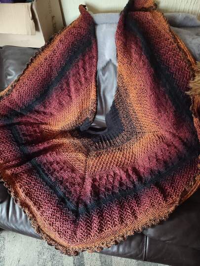 DIY Häkelanleitung für ein XL-Tuch/Poncho