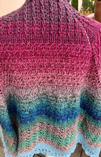 DIY Häkelanleitung für ein XL-Tuch/Poncho