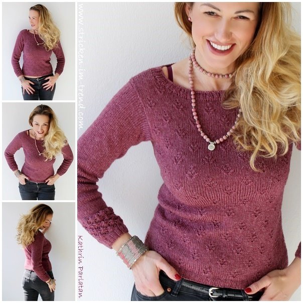 Strickanleitung für Damenpullover | Strickpulli BALU #1 - Bild 2