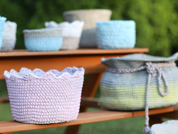 Blumentöpfe für Garten, Terrasse oder Balkon häkeln… häkeln, häkeln!