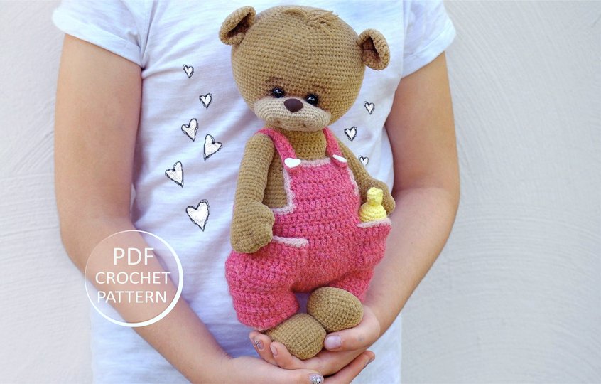 Häkelanleitung Die Plüschbären
