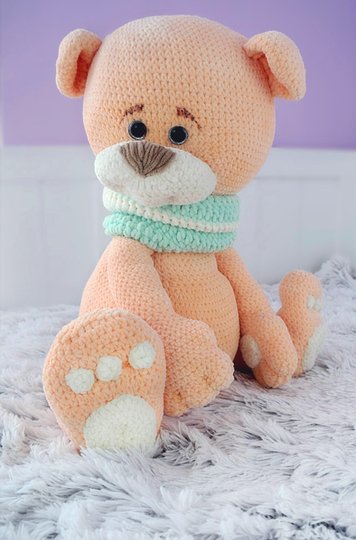 Häkelanleitung Die Plüschbären