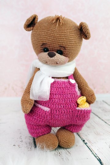 Häkelanleitung Die Plüschbären