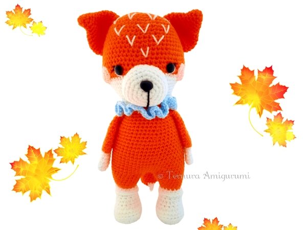 Crochet pattern Gunther the fox