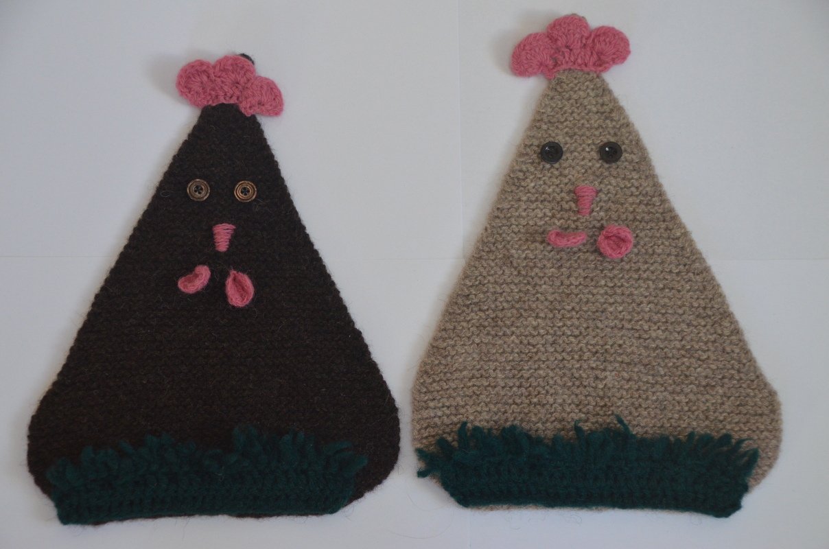 Osterhenne Strickanleitung