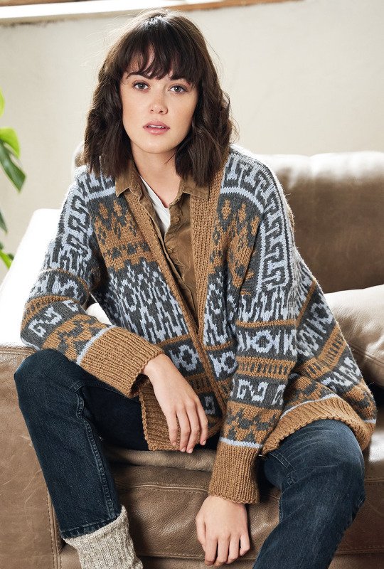 Strickanleitung: Cardigan im Grandpa-Style - Bild 2