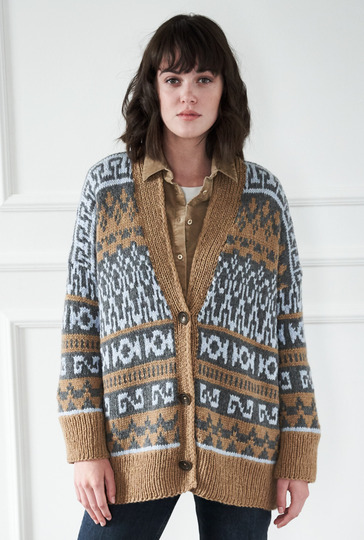 Strickanleitung: Cardigan im Grandpa-Style