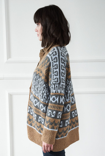 Strickanleitung: Cardigan im Grandpa-Style