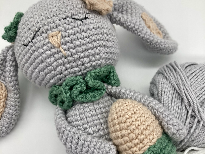 Häkelanleitung Puppe Hase „Monty“