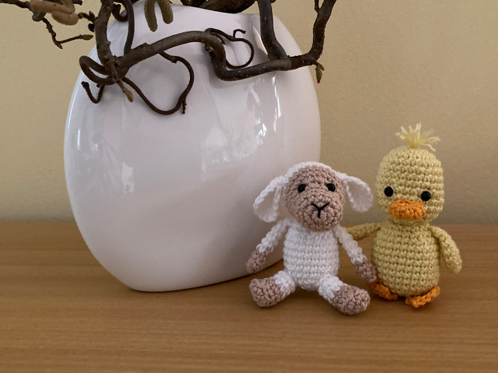 Häkelanleitung Ostertrio