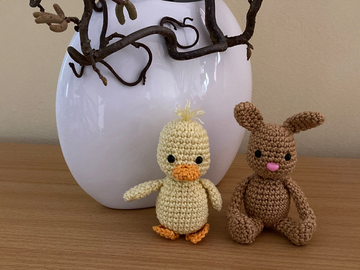 Häkelanleitung Ostertrio