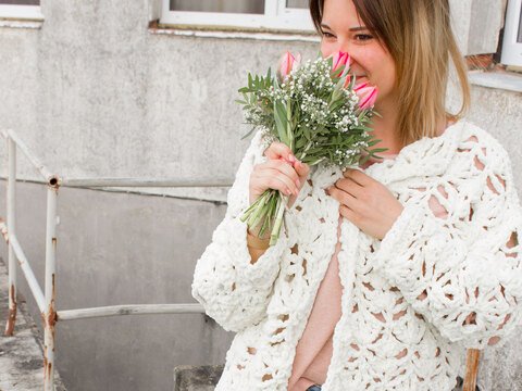 Häkelanleitung für Cardigan Isa