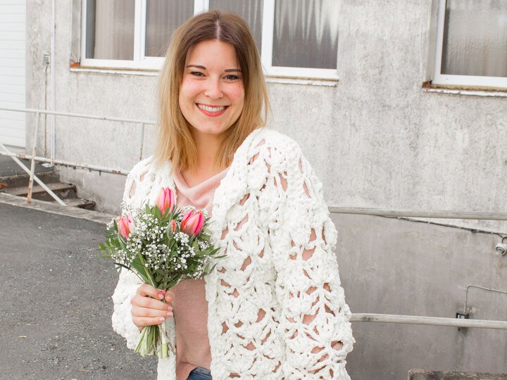 Häkelanleitung für Cardigan Isa