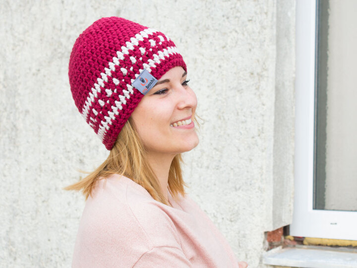 Häkelanleitung für Mütze Nagano