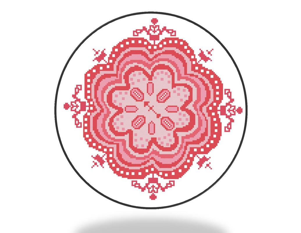 Folk cross stitch pattern - Image 7