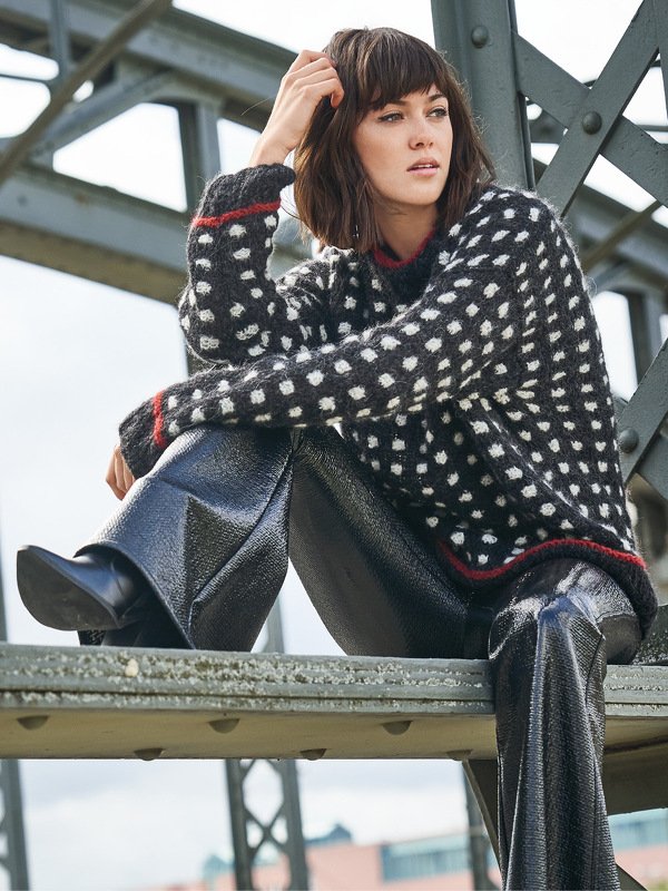 Strickanleitung: Moderner Karo-Look ganz easy!