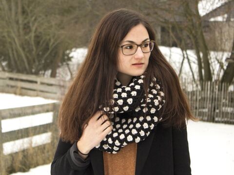 Häkelanleitung für Schlauchschal Saiki