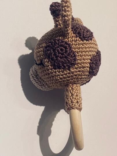 Baby Greifring Giraffe Do Babyrassel Häkelanleitung