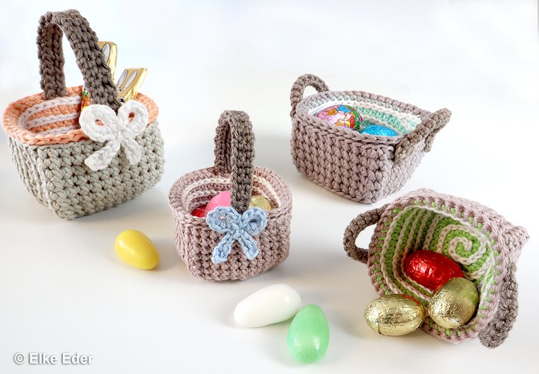 "Hasi Spirelli" - Osterdeko, Anhänger, Applikation, Taschenbaumler