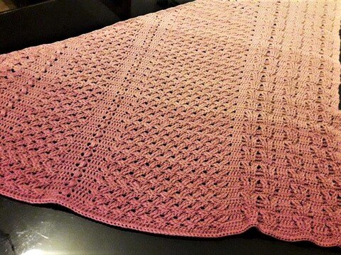 Anleitung Jody asymmetrisches Tuch