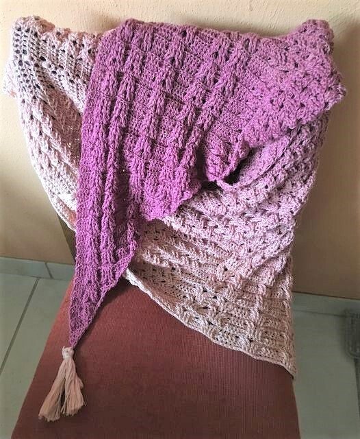 Anleitung Jody asymmetrisches Tuch - Bild 8