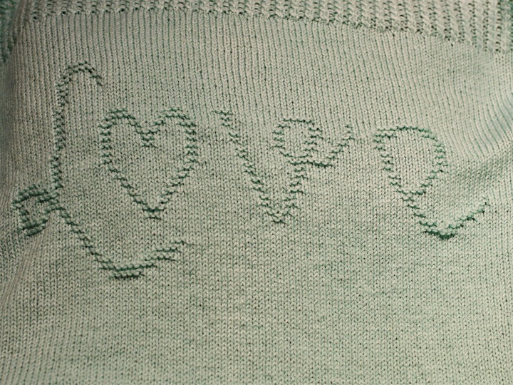 Strickanleitung Babydecke / Kinderdecke "Mom's Love"