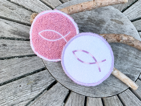 Abschminkpad Kommunion Konfirmation Taufe Stickdatei ITH 10x10 cm