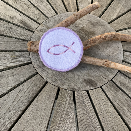 Abschminkpad Kommunion Konfirmation Taufe Stickdatei ITH 10x10 cm