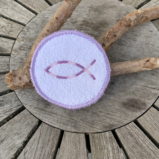 Abschminkpad Kommunion Konfirmation Taufe Stickdatei ITH 10x10 cm