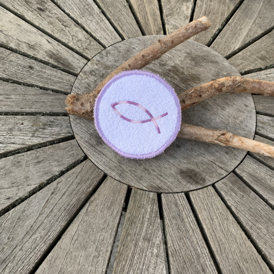 Abschminkpad Kommunion Konfirmation Taufe Stickdatei ITH 10x10 cm