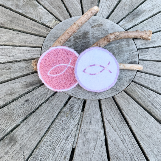 Abschminkpad Kommunion Konfirmation Taufe Stickdatei ITH 10x10 cm