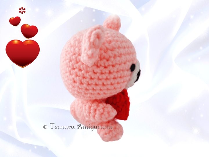 Crochet pattern Little baby bear