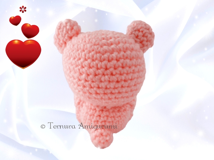 Crochet pattern Little baby bear