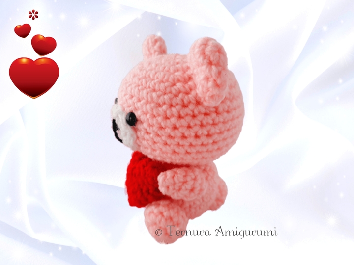 Crochet pattern Little baby bear