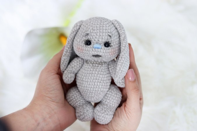 Häkelanleitung Hase Emil mit Körbchen / Hase Emely