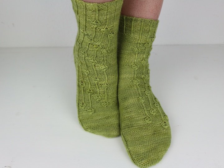 Strickanleitung Wendesocken "Marlin"